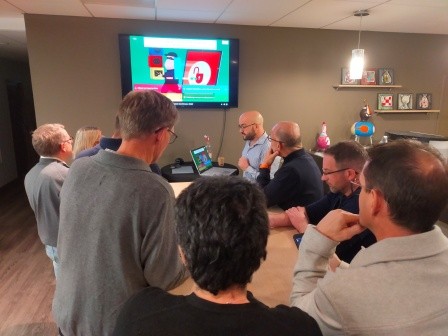 Atelier cybersécurité, rencontre mensuelle du CEO