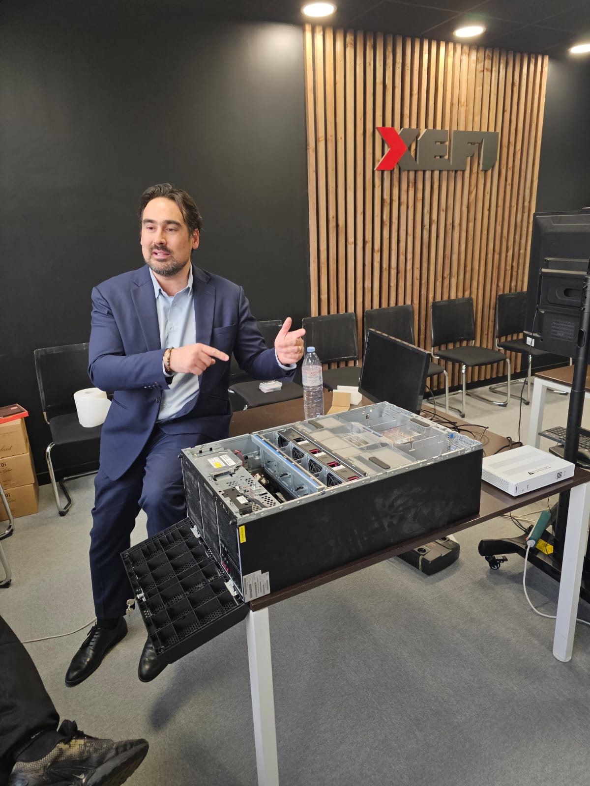 Visite des ateliers relai