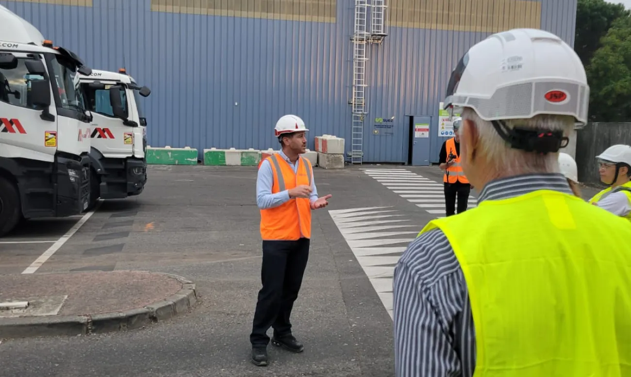 Visite d'entreprise: SUEZ R/V, membre du CEO