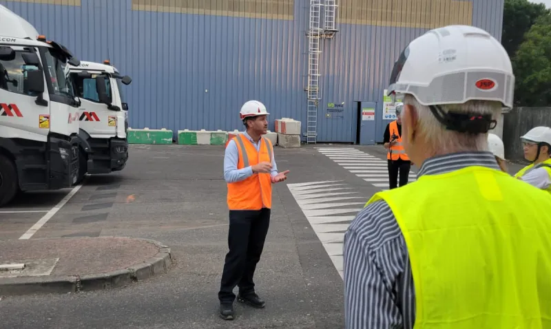 Visite d'entreprise: SUEZ R/V, membre du CEO